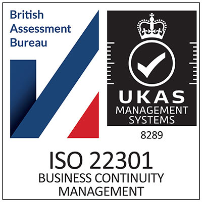 ISO Certified Business Continuity Management 22301